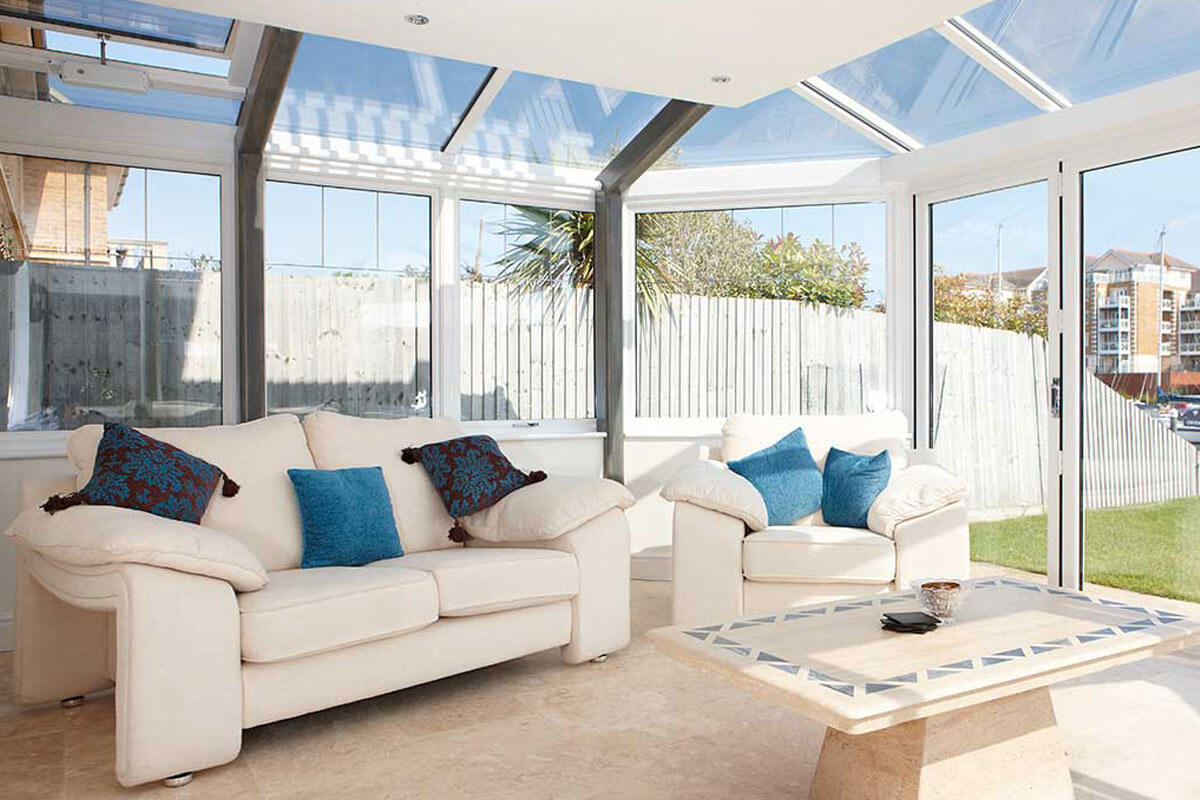 A conservatory interior example from Bosomworth Glass in Filey