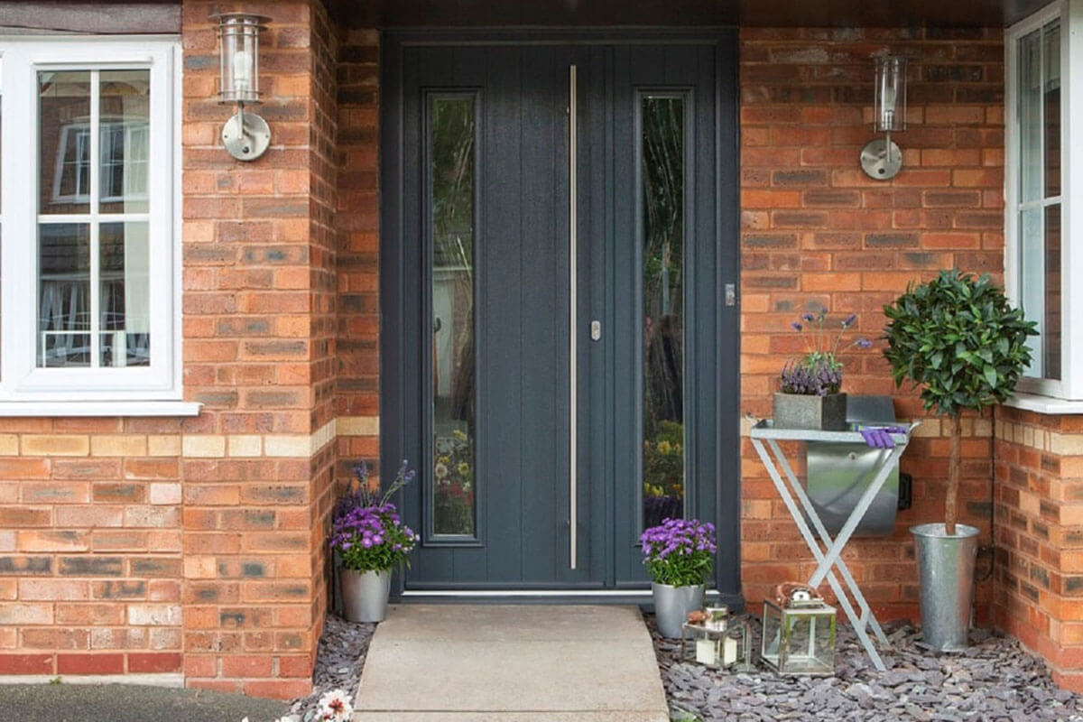 An example of a modern Solidor front door in Bridlington