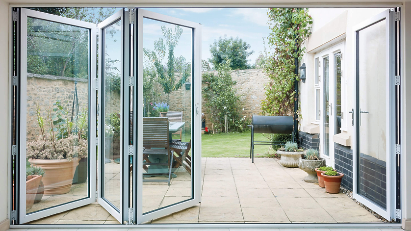 An example of a Smart slide-folding door system in Filey
